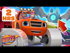 Blaze BOUNCY Tire Monster Machine! 🛞 w/ AJ | Science Games for Kids | Blaze and the Monster Machines
