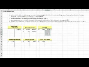 📌 Accounting 5 operations - materials - purchase consumption invoice - basic typical operations