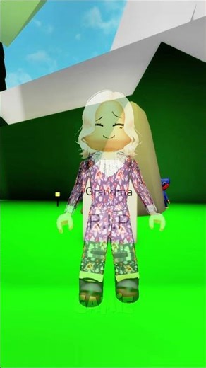 His grandma showed up to cheer him up by cortisol level low 🤭💗 #roblox #shorts #robloxshorts