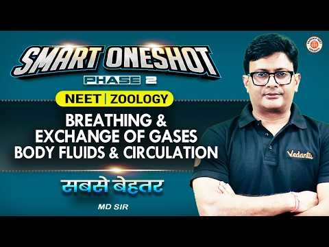 Breathing & Exchange of Gases | Body Fluids & Circulation One Shot | NEET 2026 | MD Sir | Sankalp