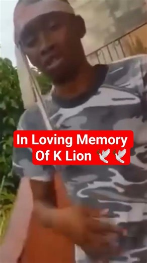 In Loving Memory Of K Lion 🕊️🕊️#dancehall