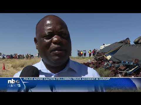 Truck driver stable after Mariental accident - nbc