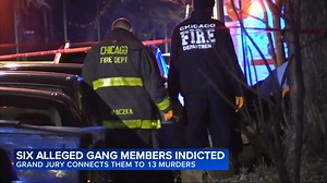 Faceworld Chicago Gang Members indicted in 13 murders, CTA bus shooting, more: US Atty. Violence included shooting at mourners attending funeral of rival gang member: officials By Eric Horng WLS Monday, December 22, 2025 11:17PM CHICAGO (WLS) -- A federal grand jury indicted six alleged members and associates of a Chicago street gang for participating in a criminal organization that murdered rivals, committed armed robberies and carjackings and violently protected their perceived territory on th