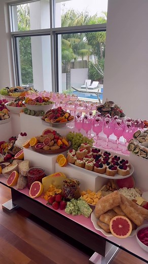 Bridal Shower Food Display Inspiration | Catering Ideas