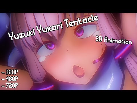 Yuzuki Yukari Tentacle 3D Animation | by HAL EN
