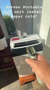 GARVEE A/C Portable unit, Super cold! see SETUP
