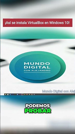 ¡Así se instala VirtualBox en Windows 10! ⚡#VirtualBox #Windows10 #Tutorial #Tecnología #shorts