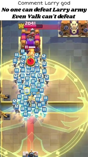Larry army #clashroyale #clashroyalememes #larry #gaming #supercell #strangerthings