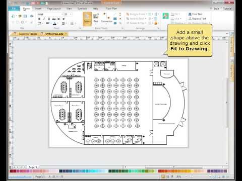 How to Print a Big Size Drawing on One Page| EdrawMax