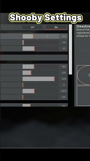 Shooby Apex Settings - #apexlegends #apex #apexsettings #apexcontroller #controllersettings #twitch
