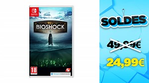 Soldes Nintendo Switch : Bioshock : The Collection en réduction à -50%