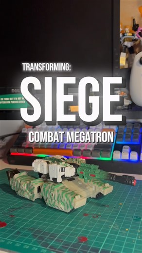 Transforming: #transformers Siege Generations Selects Combat Megatron