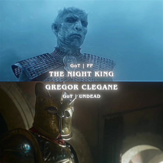 The Night King vs Gregor Clegane: A Game of Thrones Battle
