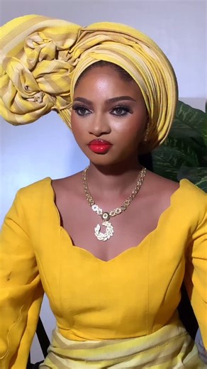 Tife Wraps on Instagram: "Gele; where culture meets confidence. When your client wants it small but still calling attention, you gats deliver ❤️ We’re not just wrapping Gele; we’re wrapping confidence. @_tifewraps is where tradition meets timeless glam. Every fold, every touch; pure artistry. Tifewraps; Elegance, wrapped beautifully. Gele @_tifewraps MUA @bee.s_touch Aso Oke @_costumehaven Accessories @_costumehaven #TifeWraps #CostumeHaven #EleganceWrapped #gele #geleartist"