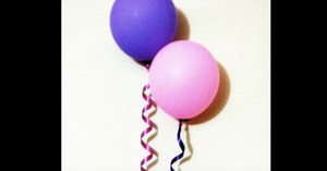 Learn How To Curl Balloon Ribbons Using Scissors