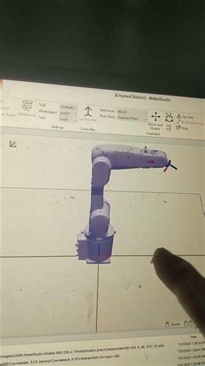 Module 10.1.2. Prepare the Station Layout #abbrobotics #airobot #robotstudio #abb #robot #ai