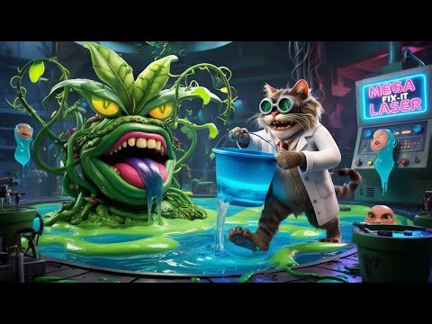 😱The Talking Plant😱| Professor Koko’s Lab Goes Wild!