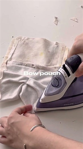 Start your sewing journey with this easy and cute pouch! #sewing #tutorial #diy