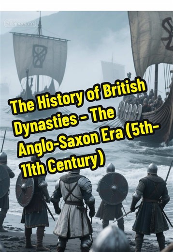 The History of British Dynasties – The Anglo-Saxon Era (5th–11th Century)