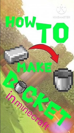 "How to Craft a Bucket in Minecraft 🪣 #Shorts"