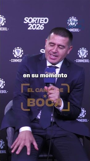 ROMÁN: "It's important that the ARGENTINE NATIONAL TEAM comes to PLAY at LA BOMBONERA" | #riquelm...