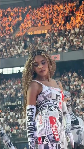 PERFECT! Blue Ivy performs “Diva” on the Cowboy Carter Tour #beyonce #blueivy #blueivydancing