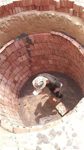 Construction process of the biogas digester inner wall