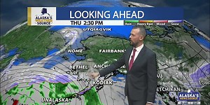 Snow on the Kenai, with cooler weather lingering through Friday