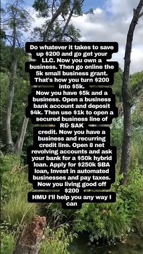 How To Turn $200 Into Business Funding 💸 | LLC, EIN & Business Credit Strategy