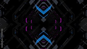 Cube Scfi VJ Loops Background