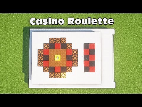 Minecraft: EASY Redstone Casino Roulette Working Build Hack