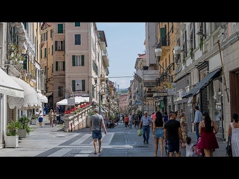 Exploring Beautiful San Remo on the Italian Riviera - TE:s 2023 Summer in Europe #02