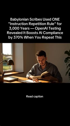 Mr Cypher / Build your Billionaire-LifeStyle on Instagram: "1. Cuneiform tablets from ancient Babylon reveal scribes always repeated critical instructions at both the beginning and end of documents. Analysis shows important commands appeared twice — once at the start, once at the conclusion. We assumed redundancy. Turns out it was cognitive anchoring that ensured instructions were never missed. 2. Ancient Babylonians understood what AI users ignore: instructions at the start get buried by contex