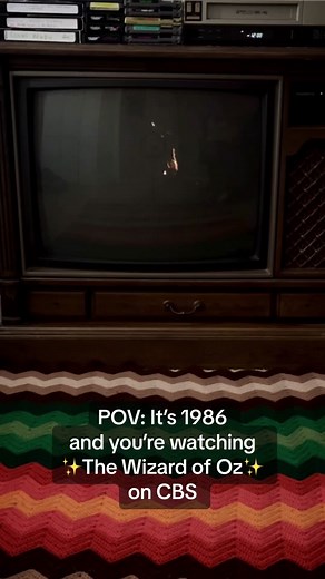 Who remembers when ‘The Wizard of Oz’ was a special TV event? The movie only aired once a year back in the day and it was a big deal! I remember it coming on around Easter time. They switched it to twice a year in the early 90s, adding in the November date around Thanksgiving. Anyone else look forward to watching this on TV every year? #thewizardofoz #cbs #tvspecial #easter #childhood #memories #genx #80s #80skid #nostalgia #glorydays #goodtimes #foryoupage