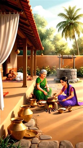 A Day in a Traditional Indian Village | Beautiful Documentary Animation 4K