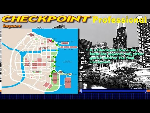 Midtown Madness 2 - Impact - Chicago Golden Edition Racemod Checkpoint [Professional]