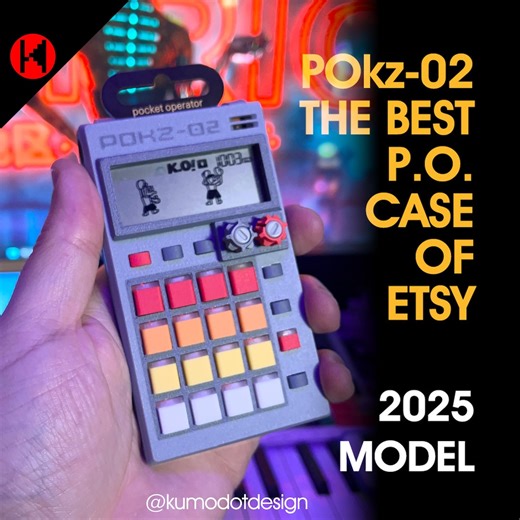 KMDT™ - POKZ-02 (2026 Model) - Pocket Operator Case - Etsy Canada