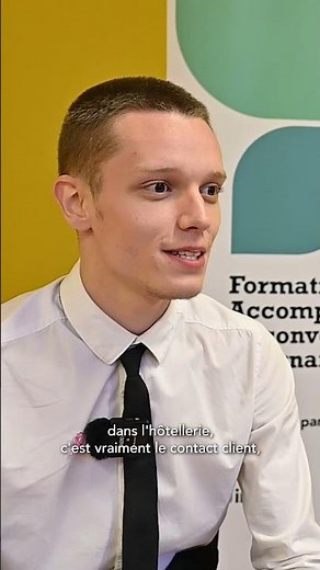 Raphaël, réceptionniste en hôtellerie