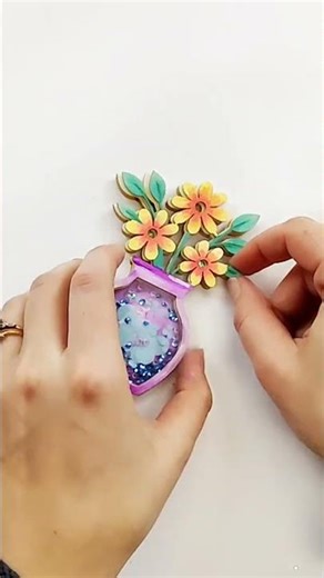 Painterly Shaker Card