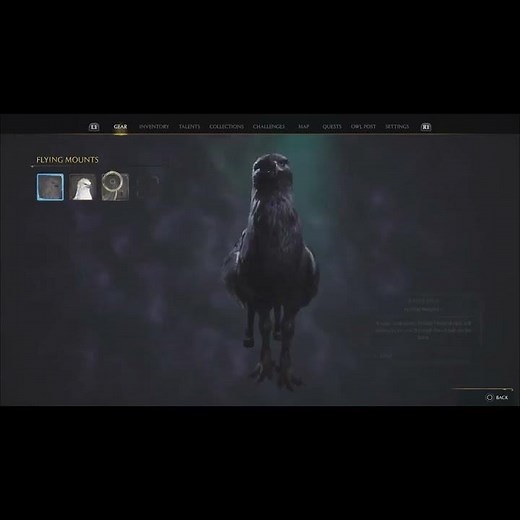 How To Change Flying Mounts In Hogwarts Legacy #shorts #short #youtubeshorts