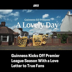 Guinness has released a 90-second ad that captures intimate, passionate, and sometimes unusual traditions of real fans from all 20 Premier League clubs. It's a moving love letter to the fans who make football more than just a sport. https://bit.ly/45yzAMz | Adweek