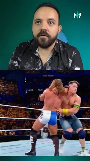 JOHN CENA VS STYLES : VINCE IL WRESTLING.✨ #wweitalia #prowrestling #wwecrownjewel #johncena #ajstyles | Mike Peps