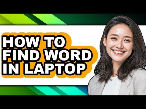 How to Find Word in Laptop (updated)