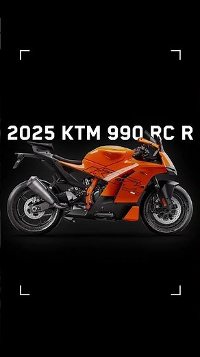 Get ready. Tomorrow, you’ll get a closer look at the groundbreaking 2025 KTM 990 RC R