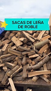 Hoy estamos llenando sacas de leña de roble de alta calidad, listas para su venta. Leña seca, seleccionada y perfecta para chimeneas y estufas. 🌳🔥 Que este invierno no falte el calor en tu hogar 🪵 #leña #chimenea #roble #encina #haya #castrourdiales #cantabria | Agrostende