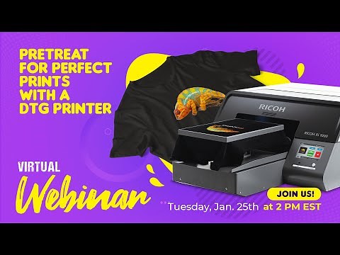 How to Pretreat for Perfect Prints with a DTG Printer
