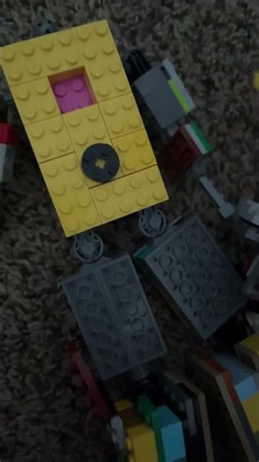 Spring trap/spring, Bonnie Lego custom #shorts #fnaf #lego ￼