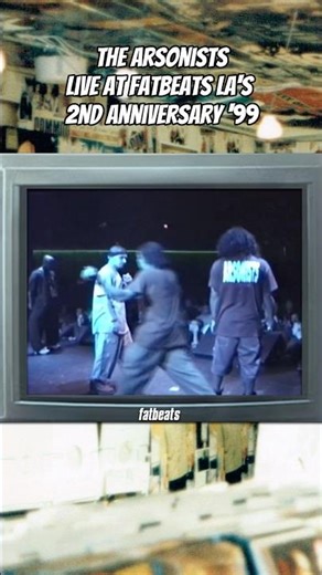 The Arsonists perform "Pyromaniax" at the Fat Beats LA 2nd Anniversary Event at the Key Club 2/8/99.