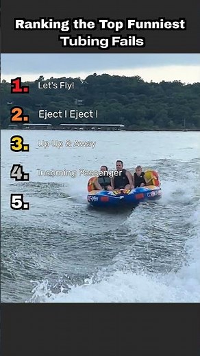 Ranking The Top Funniest Tubing Fails #funny #fail #fails