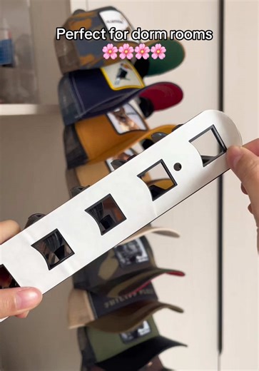 Easy Hat Rack Organizer for Dorm Rooms